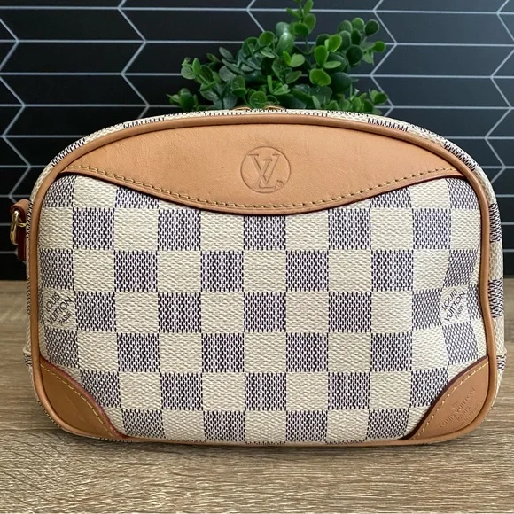 Louis Vuitton Mini Deauville Bag Damier Azure - Picture 3 of 16